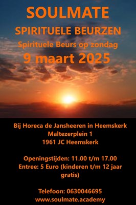 Soulmate Beurs Heemskerk 2025 9 maart